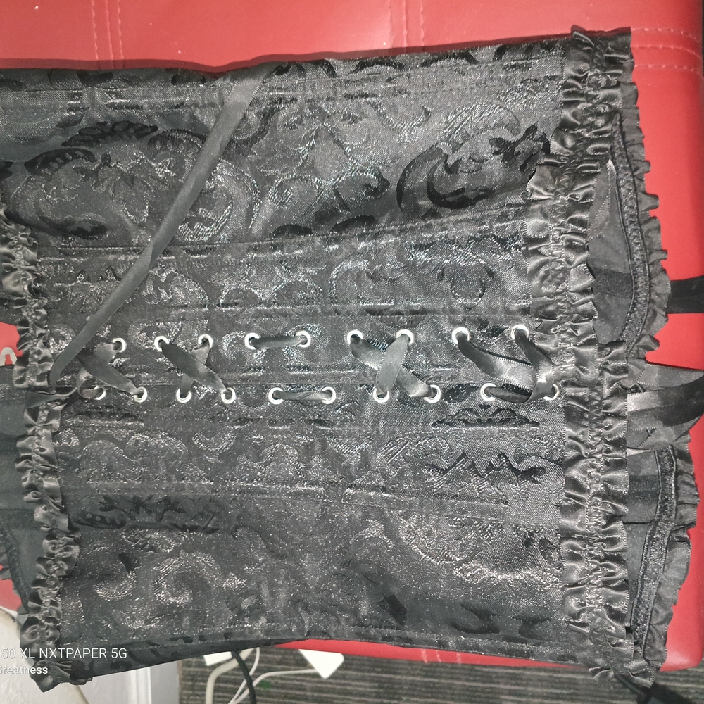 Other Black Lace-Up Shapewear Corset